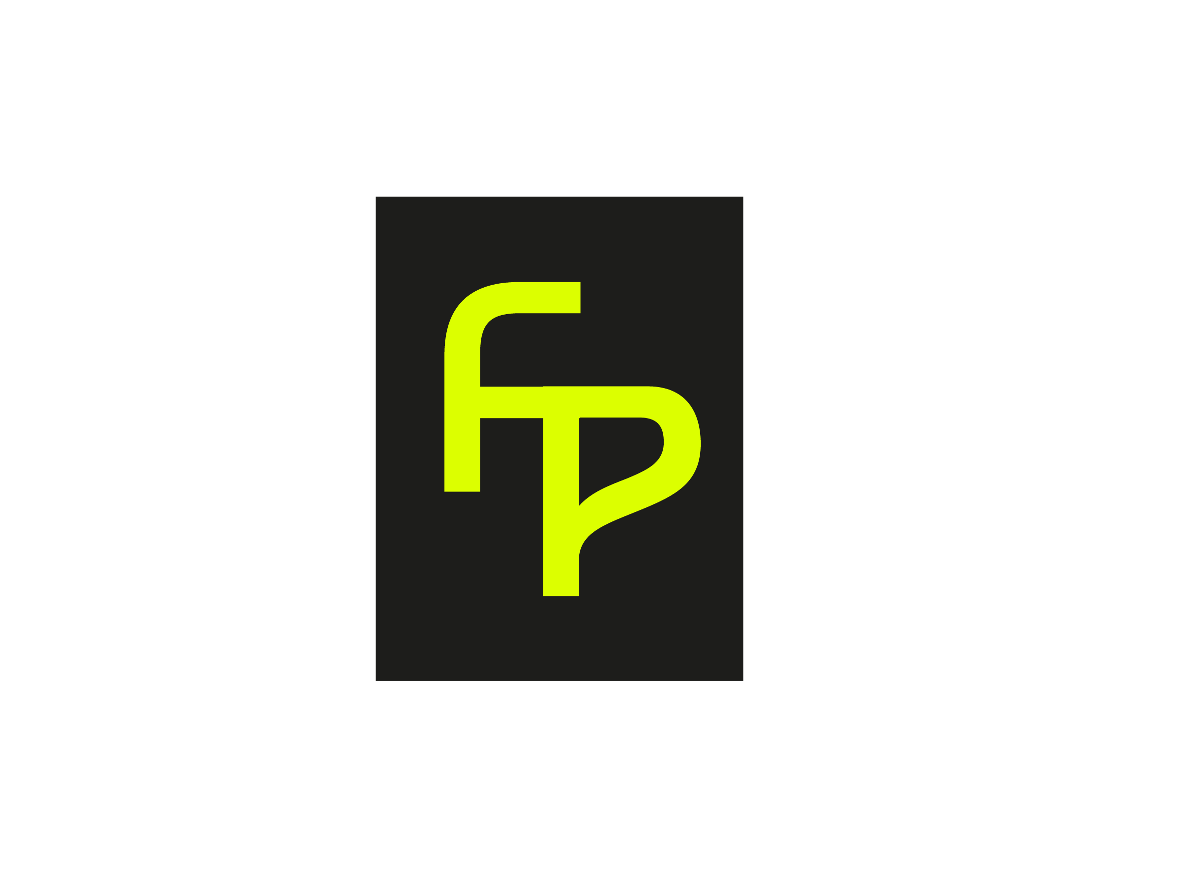 Símbolo FP preto